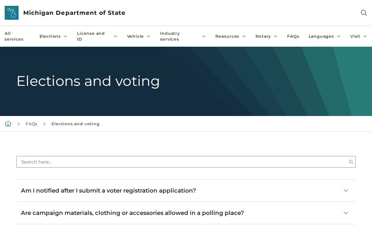 Ypsilanti Township residents directory voter information guidance
